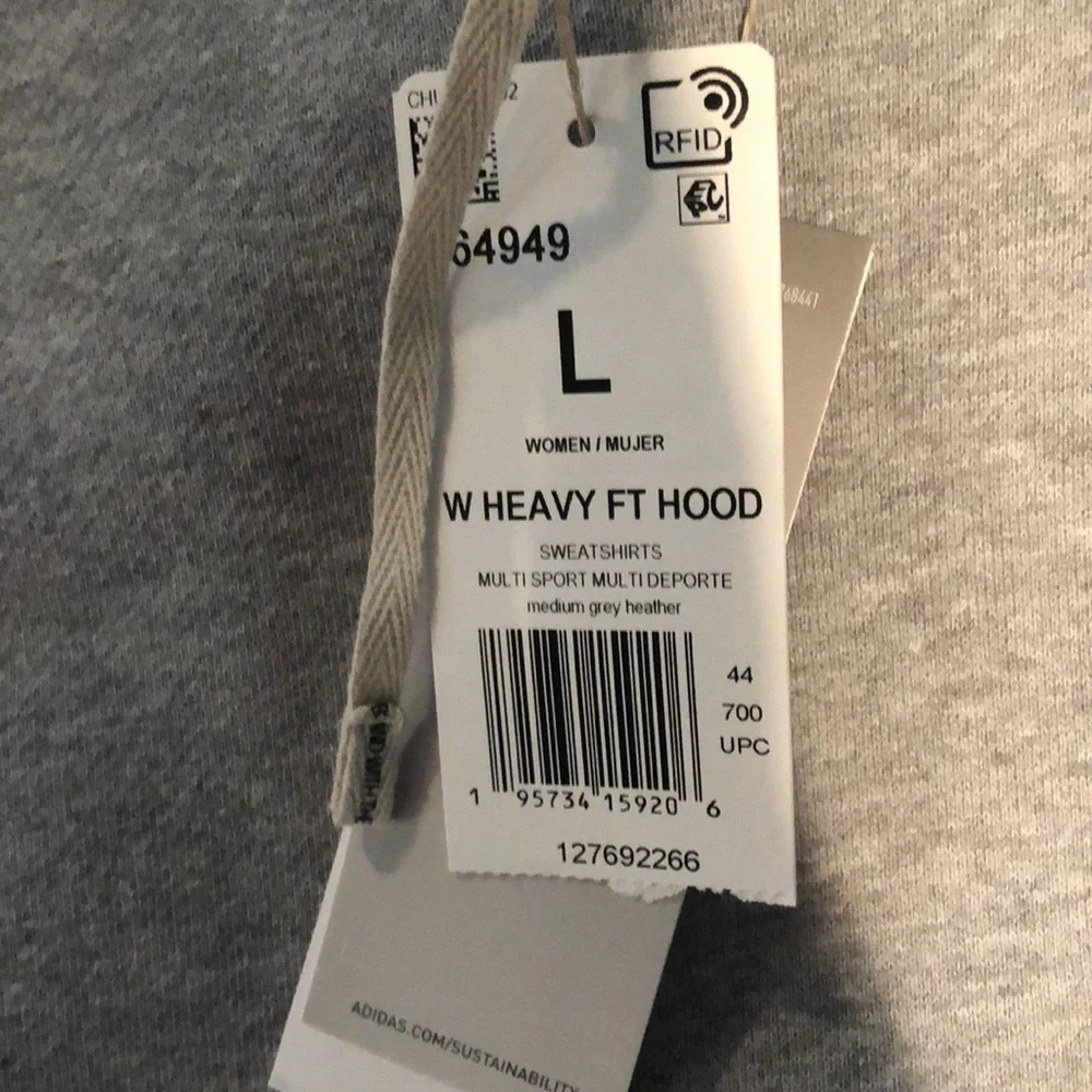 Brand New grey adidas sweatshirt - Picture 2 of 5